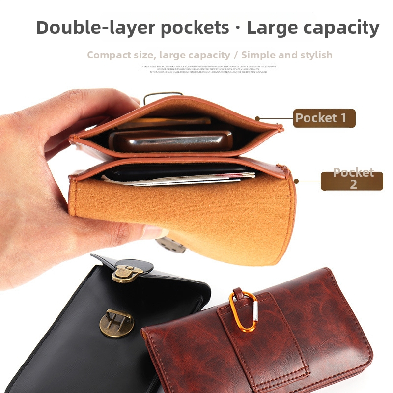 Torba za telefon s vodootpornim remenom, višenamjenska torba oko struka, materijal od svile s cvjetnim uzorkom, Oxford podstava, proljeće 2024