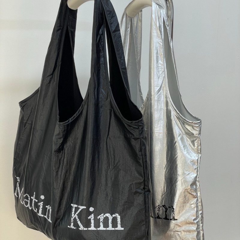 Set tašiek Tote z nylonu, mestský minimalistický štýl, vertikálny štvorcový tvar, otvorený horný, podšívka z polyesteru