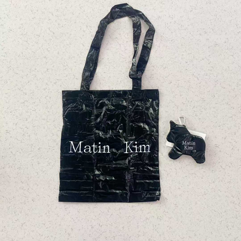 Set tašiek Tote z nylonu, mestský minimalistický štýl, vertikálny štvorcový tvar, otvorený horný, podšívka z polyesteru