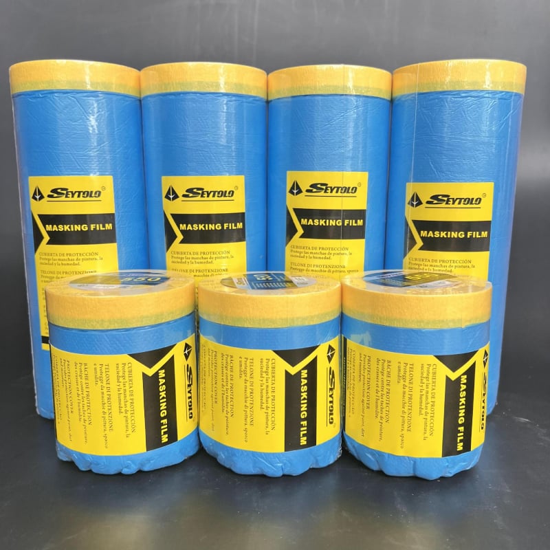 Maskirajuća folija za automobilsku boju, PE film, debljina 10 μm, dobra adhezija, dobra propusnost svjetla, jezgro od kraft papira