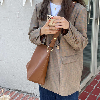 Yimu Tote torba – PU materijal, street trend stil, magnetski zatvarač, svakodnevna uporaba