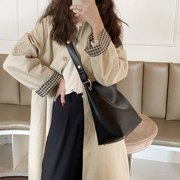 Yimu Tote torba – PU materijal, street trend stil, magnetski zatvarač, svakodnevna uporaba