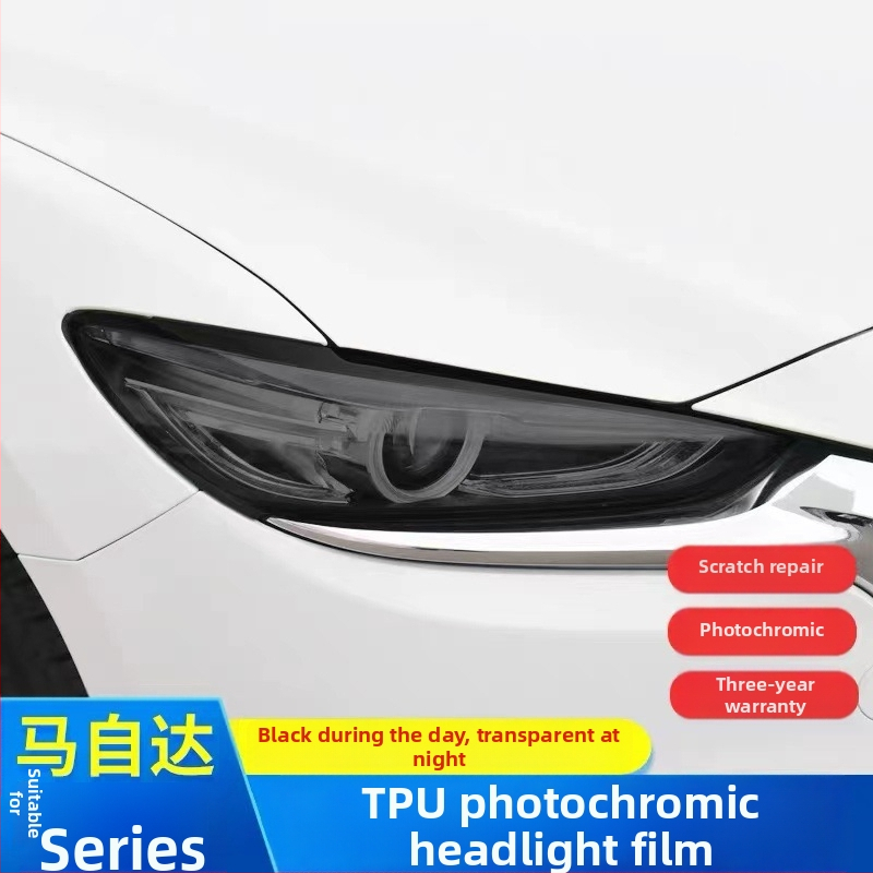 Žibintų plėvelė Mazda3 (2020–2024), TPU