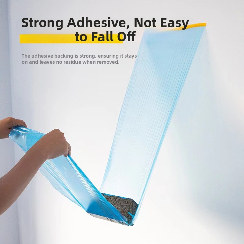 Folie za maskiranje bojenja automobila, elektrostatska privlačnost, jednokratna upotreba, visoka adhezija ljepila, teksturirani papir + PE folija