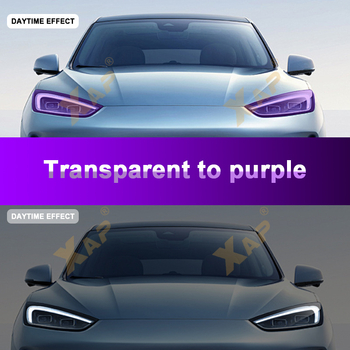 TPU film za svjetla, debljina 7.5 MIL, ljepilo osjetljivo na pritisak, komplet za cijeli automobil, kompatibilan Rivian R1T