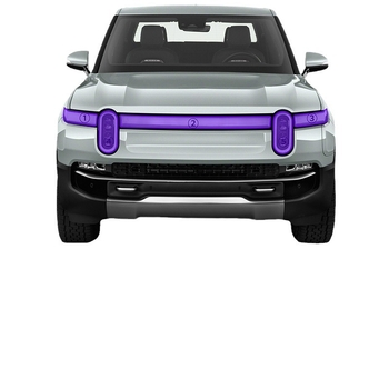 TPU film za svjetla, debljina 7.5 MIL, ljepilo osjetljivo na pritisak, komplet za cijeli automobil, kompatibilan Rivian R1T