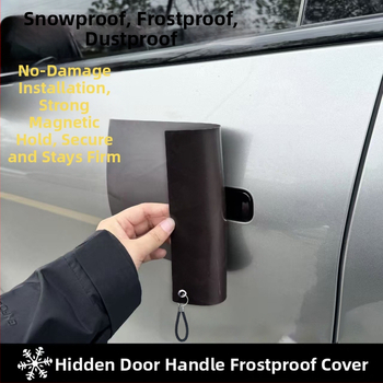 Samolepka proti zamŕzaniu kľučky auta — mäkký magnetický materiál, magnetické upevnenie