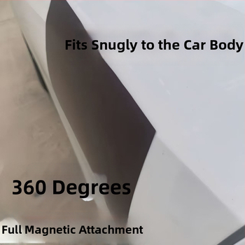 Samolepka proti zamŕzaniu kľučky auta — mäkký magnetický materiál, magnetické upevnenie