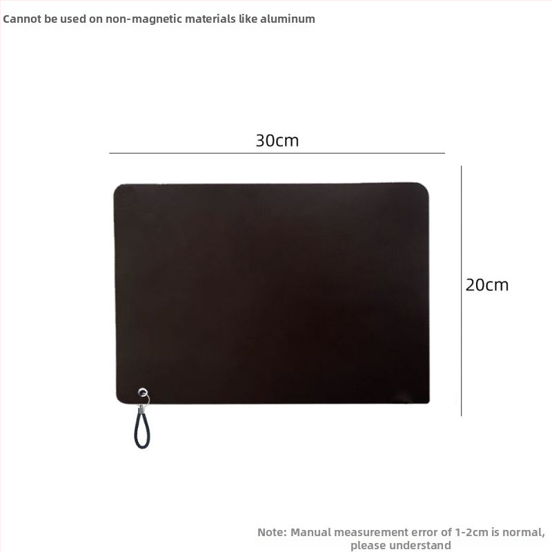 Samolepka proti zamŕzaniu kľučky auta — mäkký magnetický materiál, magnetické upevnenie