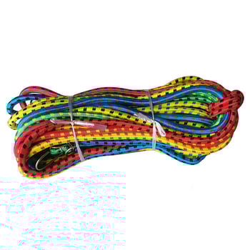 Okrúhly upevňovací pás s gumovým vláknom a oceľovými háčikmi, nosnosť 50 kg, Jingyinlong