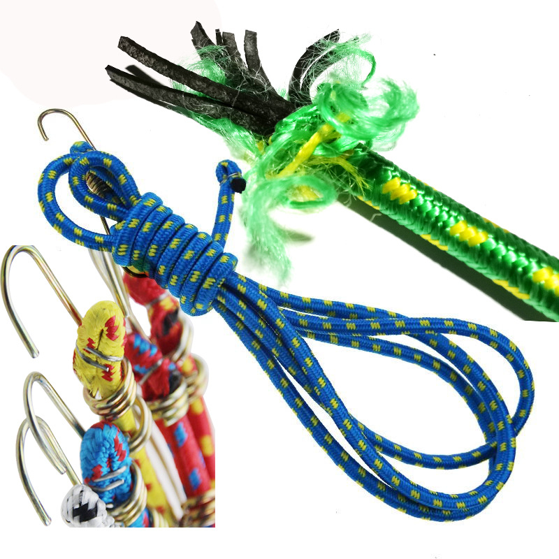 Okrúhly upevňovací pás s gumovým vláknom a oceľovými háčikmi, nosnosť 50 kg, Jingyinlong