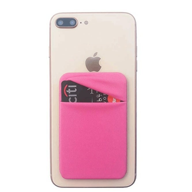 Tālruņa aizmugures karšu turētājs ar līmi un vāciņu, PVC, termo pārneses drukāšana, klienta pielāgošana, atsevišķs iepakojums, zīmols HSK