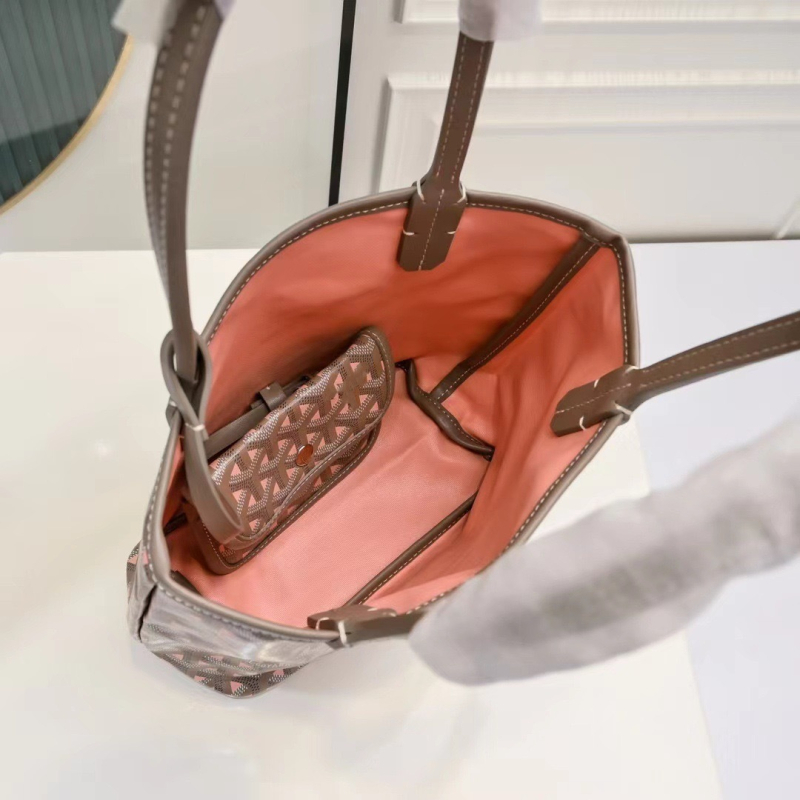 Dogtooth tote táska, PU anyag, bélés vászon, horizontális négyzet alak, ID zseb