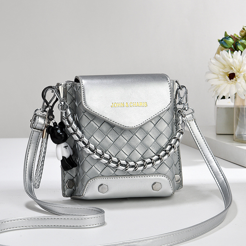 Geantă bucket pentru femei din PU, stil urban minimalist, toamnă 2024, utilizare zilnică