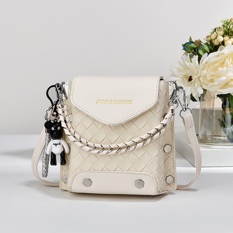 Geantă bucket pentru femei din PU, stil urban minimalist, toamnă 2024, utilizare zilnică