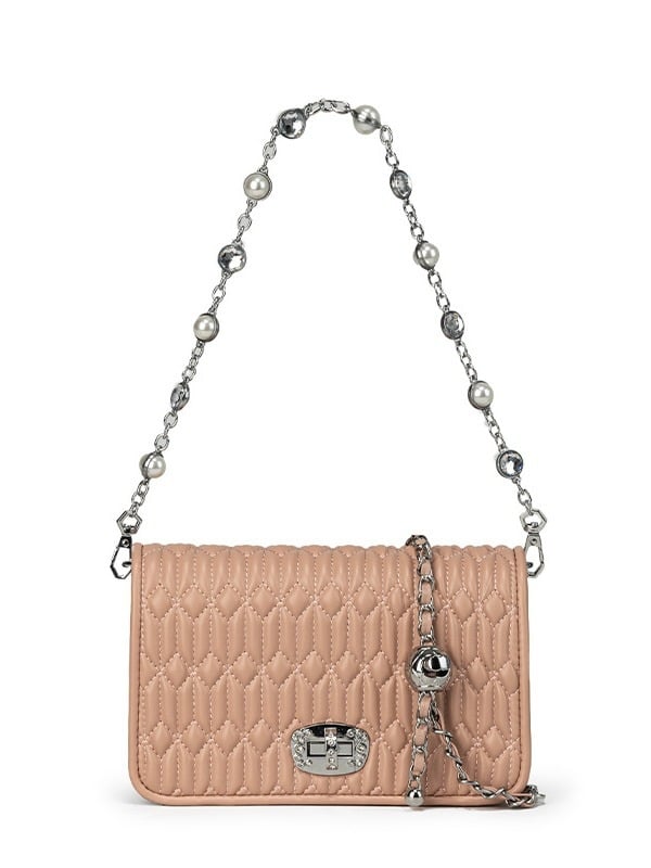 Junwener geantă de damă din PU, stil urban simplu, mică geantă pătrată, formă orizontală, închidere cu lacăt, buzunare interioare cu fermoar și buzunar pentru telefon, căptușeală poliester-cotton