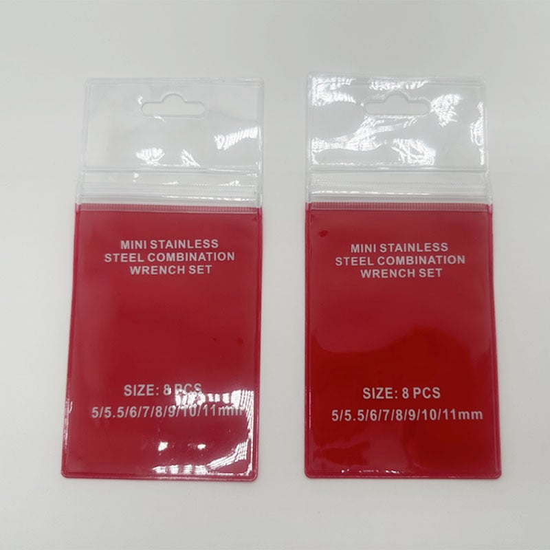 PVC samouzavojna vrećica za višestruku namjenu, duljina zatvaranja 8 cm, prašnjava/za skladištenje nakita, kozmetike i elektronike