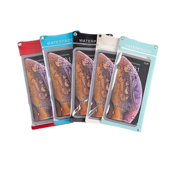 Geantă impermeabilă din TPU pentru telefon, pentru activități în aer liber, cu ecran tactil