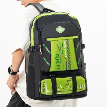 Rucsac cu capacitate mare, unisex, PU material, 20–35L, compatibil cu laptop de 14 inch