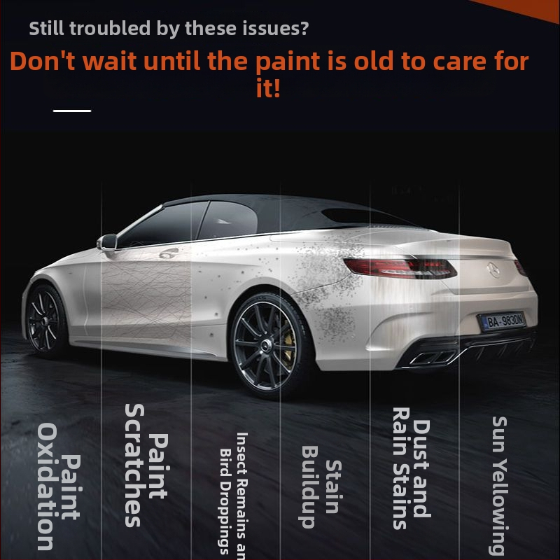 Hongpengfa K-series auto kile puhastusvahend; eemaldab plekid, putukatäliimi ja puidujäägid; puhastab veeplekke ja veemärke lakitud pinnal; säilivusaeg 3 aastat