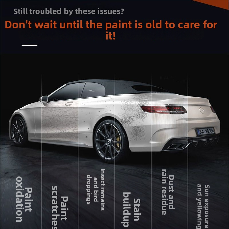 Y-series autokile puhastusvahend: eemaldab plekid, putuka liimi ja puidu mahla; bränd Hongpengfa; säilivusaeg 3 aastat