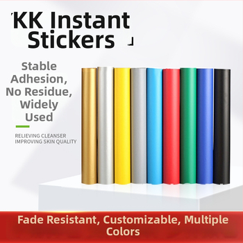 Kksanm PVC samoljepljivi film za naljepnice, debljina 12, ljepilo na bazi ulja, za zaštitu automobila