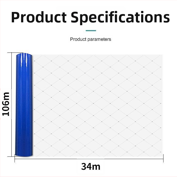 Kksanm PVC samoljepljivi film za naljepnice, debljina 12, ljepilo na bazi ulja, za zaštitu automobila