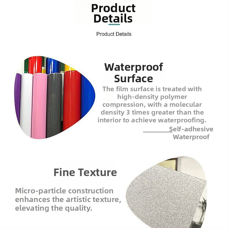 Kksanm PVC samoljepljivi film za naljepnice, debljina 12, ljepilo na bazi ulja, za zaštitu automobila