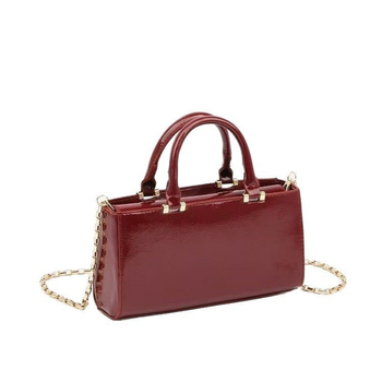 PU bőrű crossbody táska, utcai stílus, vízszintes négyszögletes forma, belső cipzáras zseb, 2025 tavasza