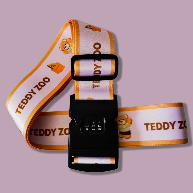 Torba za prtljagu Teddy Zoo – anime crtić stil, poliester, šifra proizvoda Td4002-a, proljeće 2025