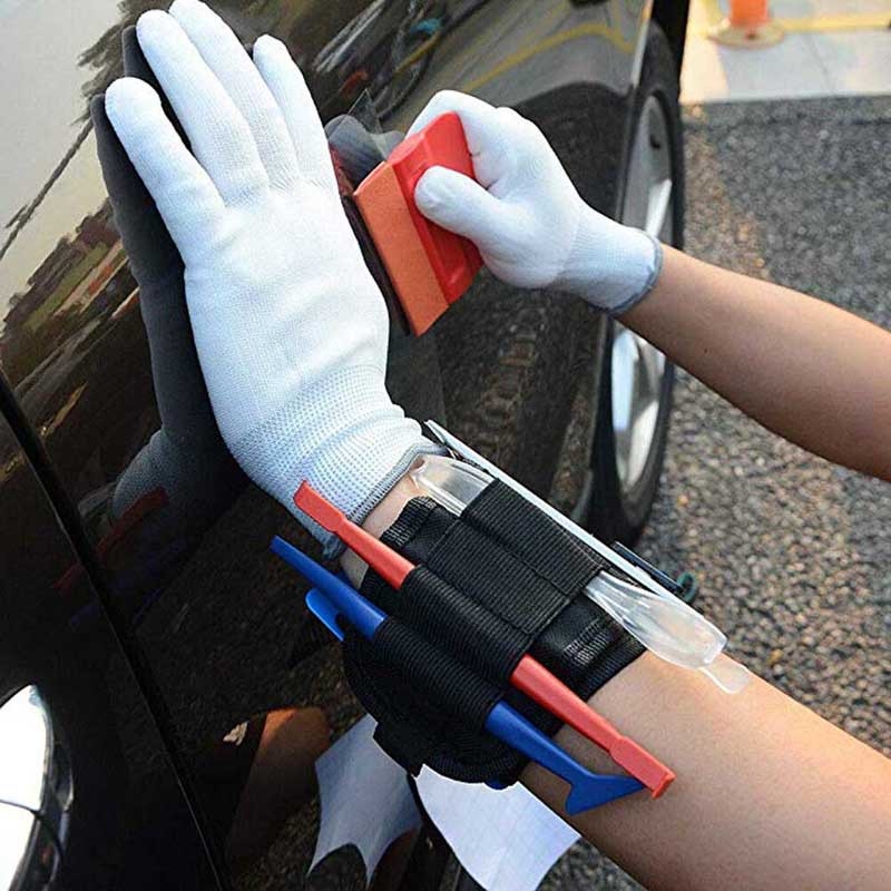 Set alata za vinil foliju automobila s magnetskim zglobom i scraperom – Oxford tkanina, TACARO