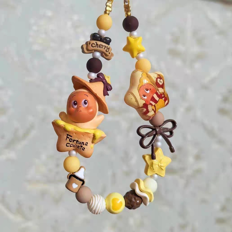 Prívesok na telefón z hodvábneho kvetu, štýl: kreativita, remeslá: iné, tlač loga: nie je možné