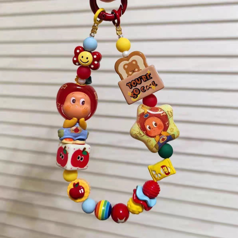 Prívesok na telefón z hodvábneho kvetu, štýl: kreativita, remeslá: iné, tlač loga: nie je možné