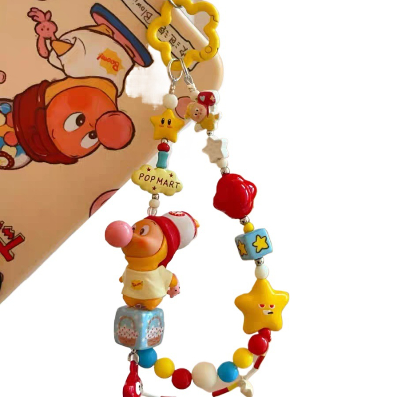 Prívesok na telefón z hodvábneho kvetu, štýl: kreativita, remeslá: iné, tlač loga: nie je možné