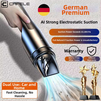 Kafila ručni usisavač za automobil, 3.7V, 80W, 5500Pa, punjiv
