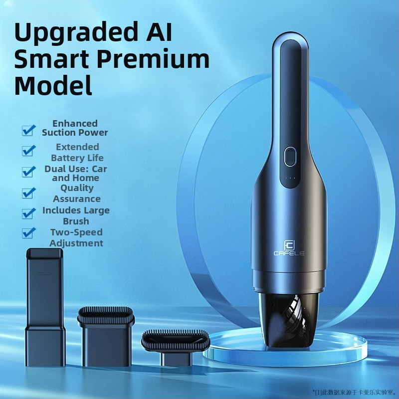 Kafila ručni usisavač za automobil, 3.7V, 80W, 5500Pa, punjiv