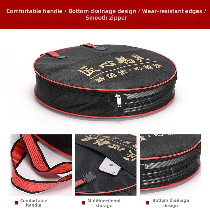 Zivju aizsardzības soma no Yong peng Enlightenment Road, neilona audums, ūdensizturīga, funkcijas kods 32555481116, autorizēta privātā zīmola zīme