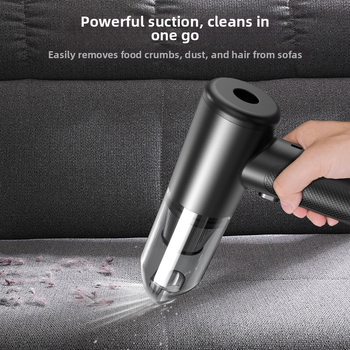 Bezdrôtový ručný vysávač – vlhké aj suché použitie, zabudovaná batéria 5000mAh a viac, výkon 100W, maximálne 15kPa sania, napájanie cez USB