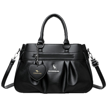 PU taška cez telo s viacerými priečinkami, zipsové zapínanie, polyesterová podšívka, horizontálne štvorcový tvar, veľká kapacita