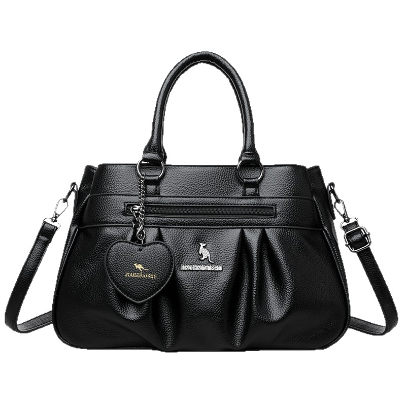 PU taška cez telo s viacerými priečinkami, zipsové zapínanie, polyesterová podšívka, horizontálne štvorcový tvar, veľká kapacita