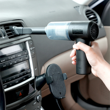 Bežični ručni usisavač za automobil, 5500 Pa usisnog tlaka, 30 W snage, 36 V napon, punjiv, prijenosan za kućnu i automobilsku upotrebu
