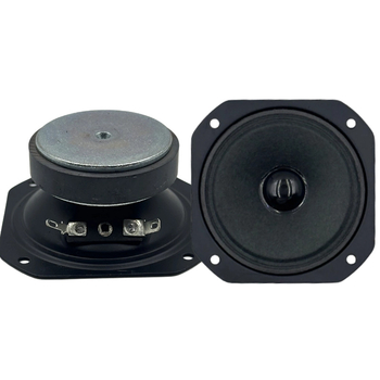 Karaoke skaļrunis kvadrātiska korpusa, dubultā magnētiskā tweeter, augsta jauda, papīra membrāna, ārējā magnētiskā ķēde