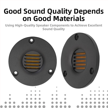 Haier stilā tweeter ar locīto diafragmu, PI+AL diafragmas materiāls, daudzmagnētiska shēma, paredzēts augstas fidelitātes mājas lietošanai