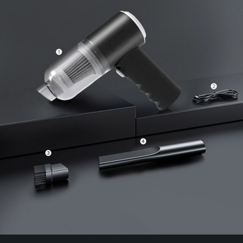 Bežični ručni usisavač za kuću i automobil, usisna snaga 11000 Pa, ulazna snaga 90 W, punjiv