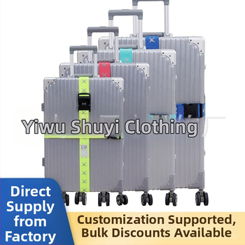 Neilona bagāžas siksnas, lidmašīnas stilā, svītru raksts; ūdensizturīgas, ultraleikas