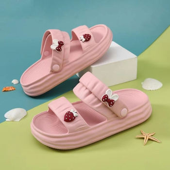Момичешки летни сандали за плажа с EVA горна част и EVA подметка, нехлъзгващи се, леки, за деца на възраст 4–16 г.