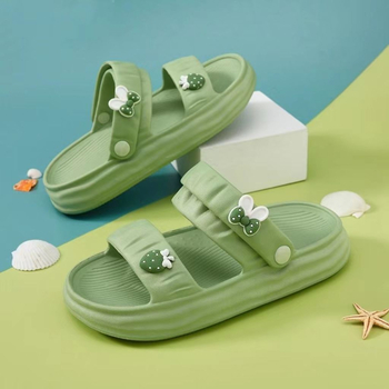 Момичешки летни сандали за плажа с EVA горна част и EVA подметка, нехлъзгващи се, леки, за деца на възраст 4–16 г.