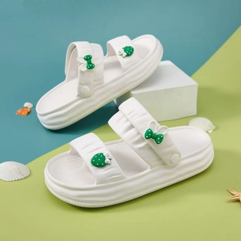 Момичешки летни сандали за плажа с EVA горна част и EVA подметка, нехлъзгващи се, леки, за деца на възраст 4–16 г.