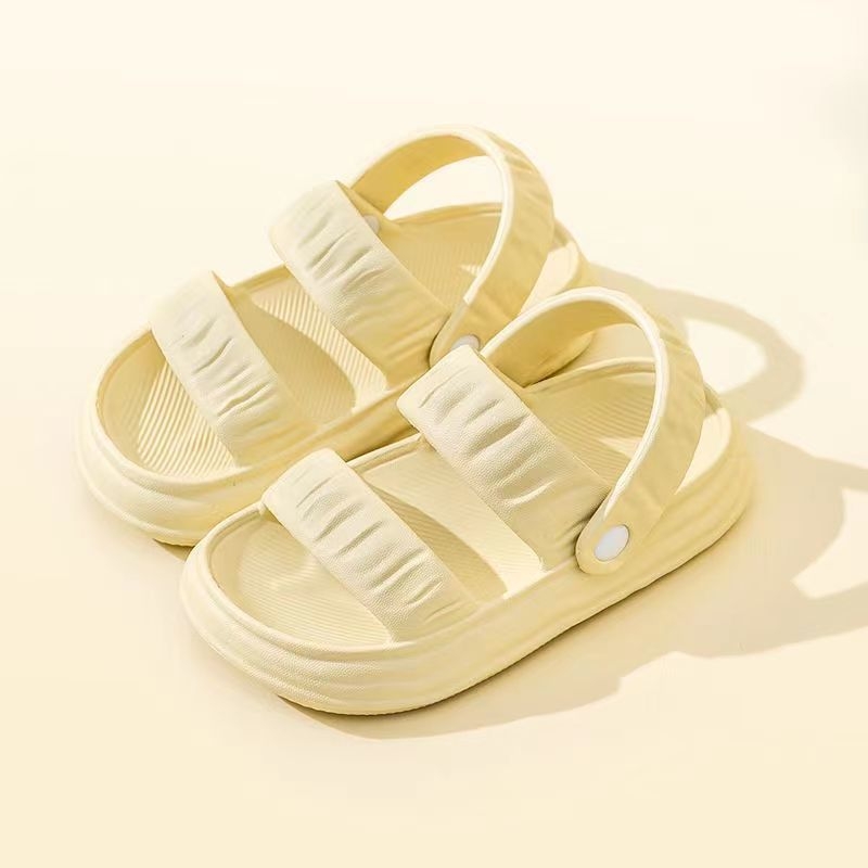 Момичешки летни сандали за плажа с EVA горна част и EVA подметка, нехлъзгващи се, леки, за деца на възраст 4–16 г.