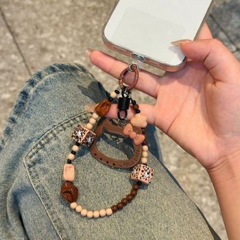 Nylonová šnúra na telefón s kovovou sponou, značka Yikuhui, štýl pár, bez prispôsobenia